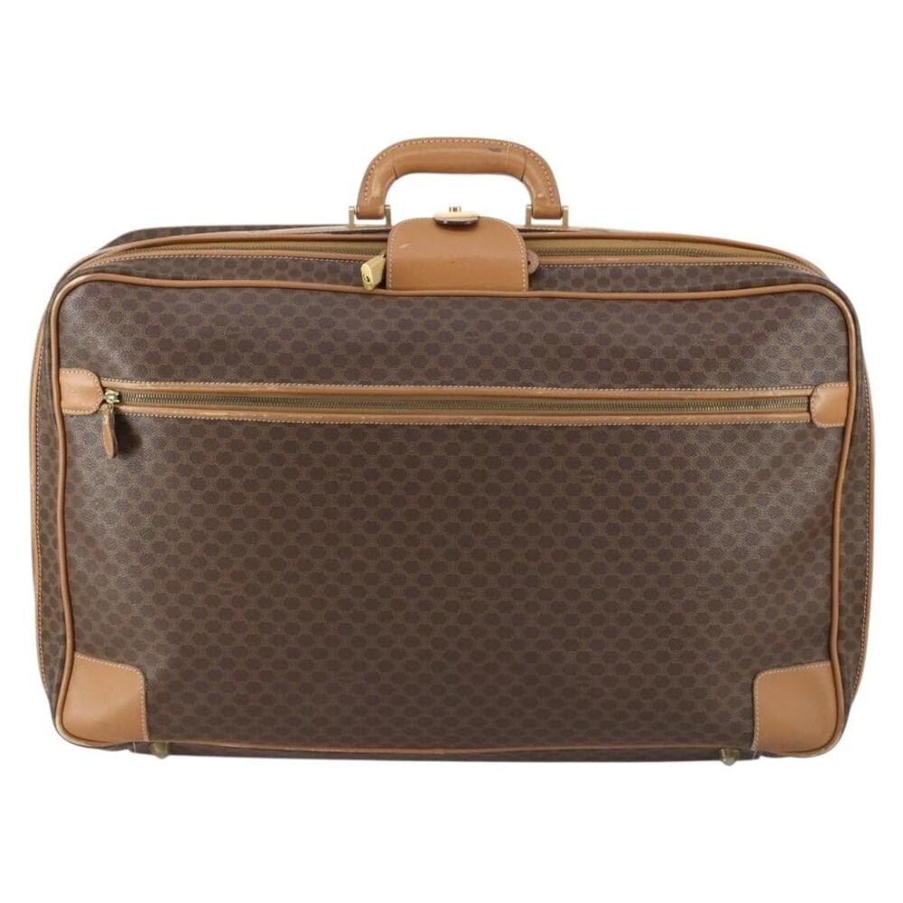 Celine Macadam Boston Bag Brown